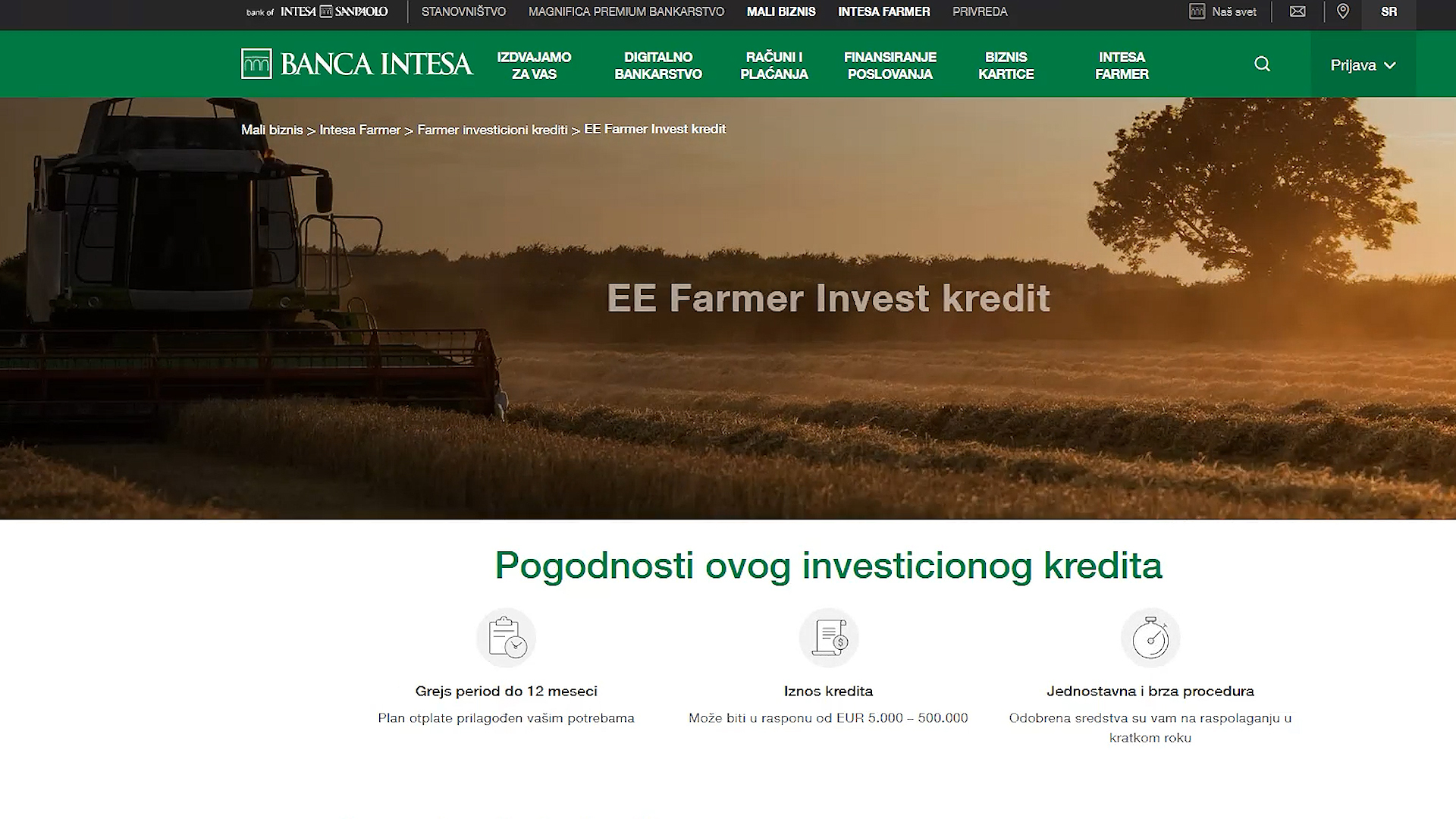 Investicioni krediti za unapređenje energetske efikasnosti
