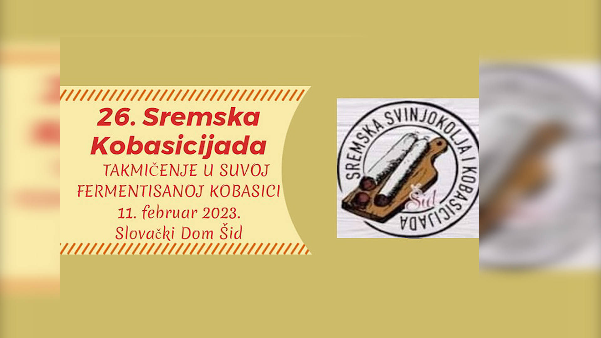 Očuvanje tradicije svinjokolje i proizvodnje domaće kobasice
