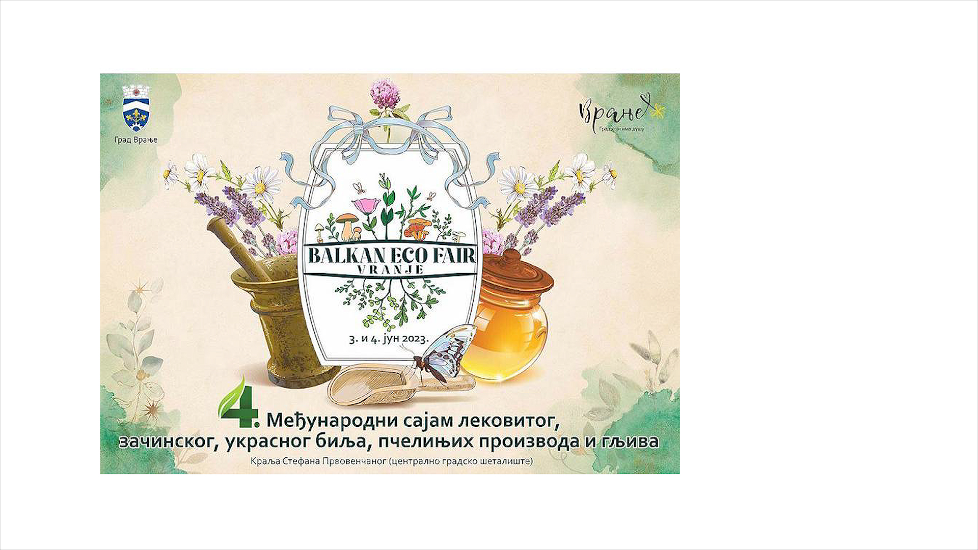 “Balkan eco fair Vranje“ 3. и 4. juna u Vranju