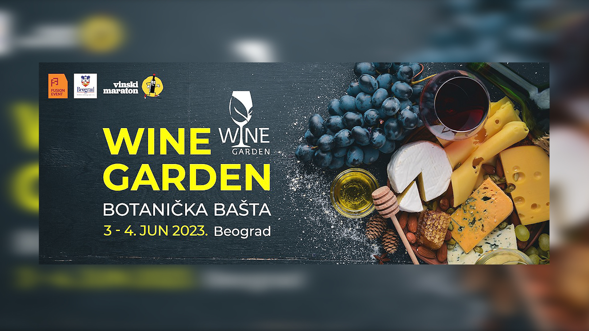 Wine Garden 3. i 4. juna u Botaničkoj bašti Jevremovac